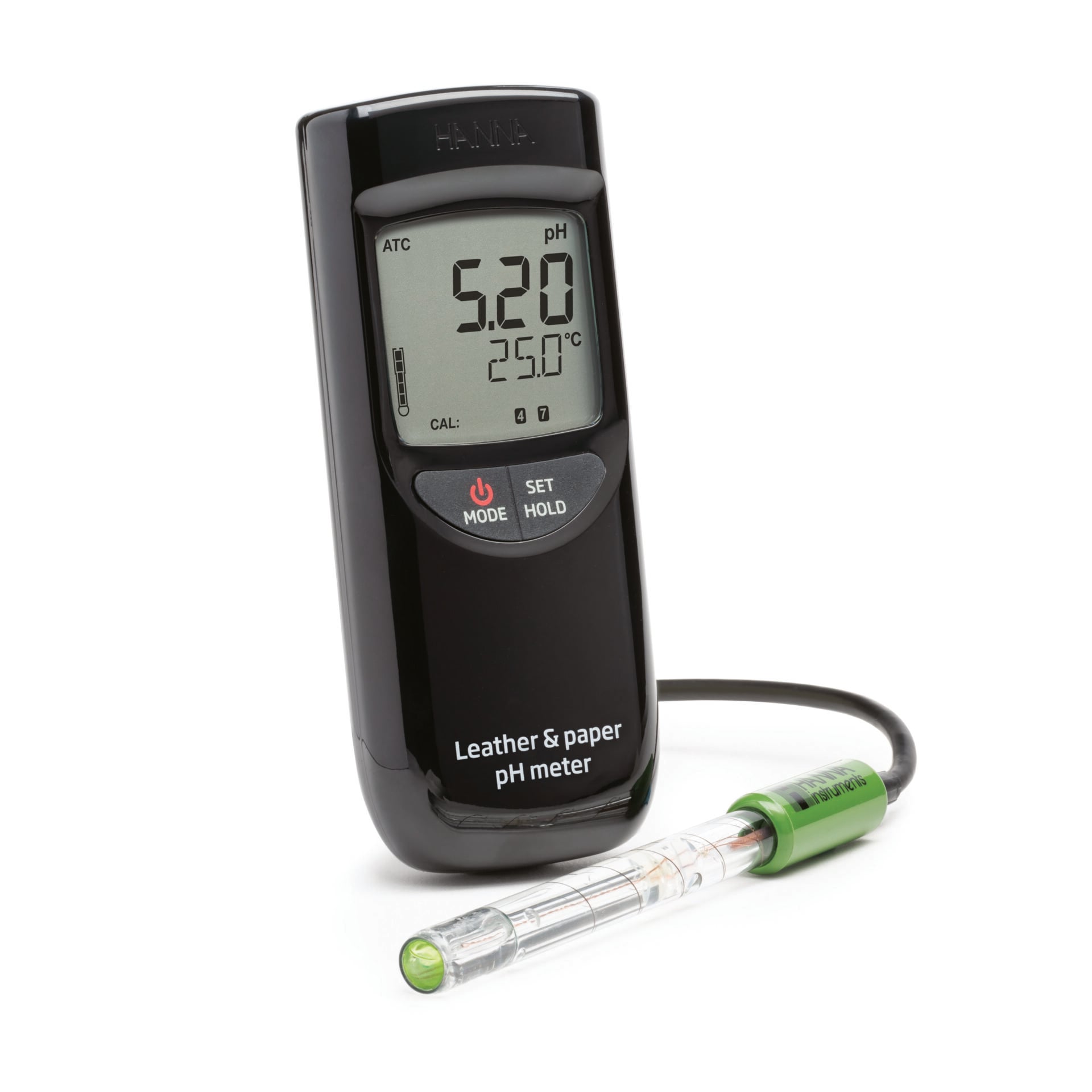 Ảnh minh họa Máy Đo pH/Nhiệt Độ Cho Bề Mặt Giấy Và Da Thuộc HI99171 1