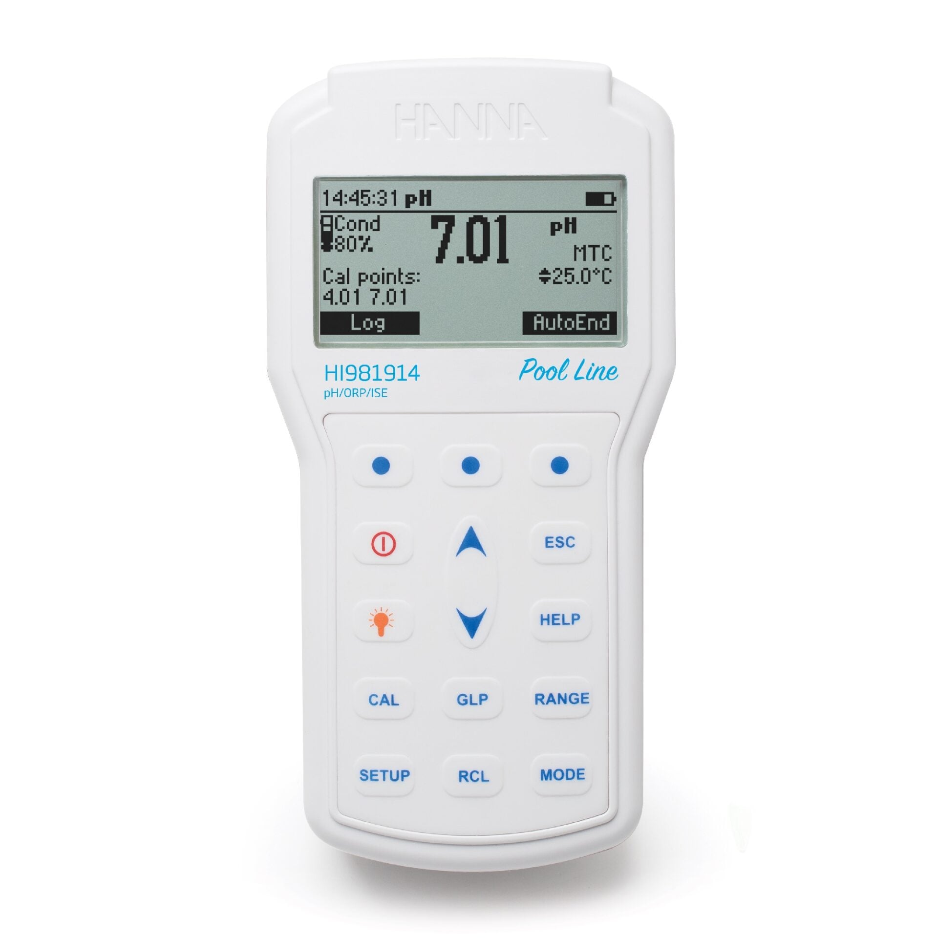 Ảnh minh họa Máy Đo pH/ORP/ISE/Nhiệt Độ Chuyên Hồ Bơi HI981914 1