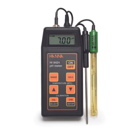 Máy Đo pH/ORP/Nhiệt Độ Cầm Tay HI8424