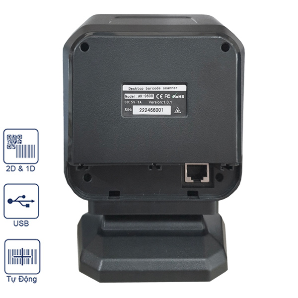 Ảnh minh họa Máy đọc mã vạch 2D Datamax DT-9608 1