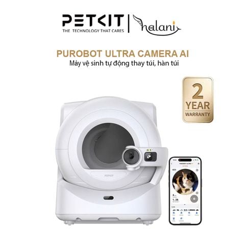 Máy dọn vệ sinh cho mèo Petkit Purobot Ultra Camera AI 2026