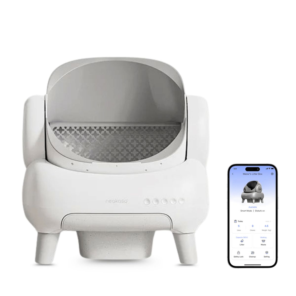 Ảnh minh họa Máy dọn vệ sinh cho mèo tự động Neakasa M1 Plus 2026 3