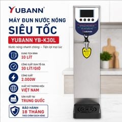  Máy đun nước nóng tự động Yubann YB-K30L 