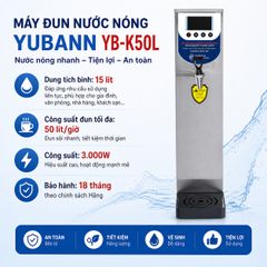  Máy đun nước nóng Yubann YB-K50L 