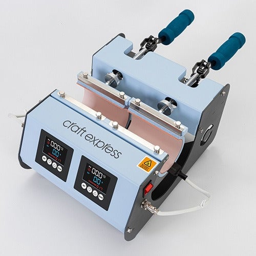 Ảnh minh họa Máy ép nhiệt cốc 3 trong 1 hai trạm Craft Express – Ice Blue 1