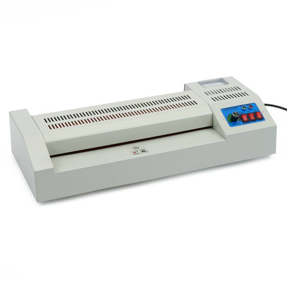 Ảnh minh họa Máy ép plastic nhiệt A3 – Máy ép tài liệu nóng và lạnh / Thân kim loại 1