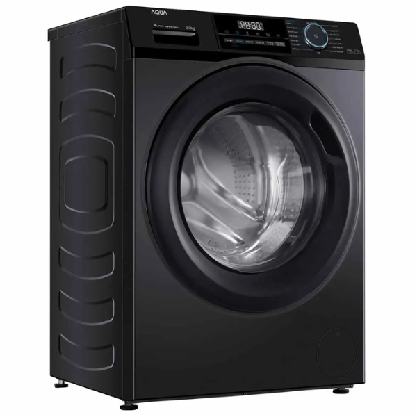 Ảnh minh họa Máy giặt Aqua cửa ngang 9kg 2021 (AQD-A902J.BK) 1