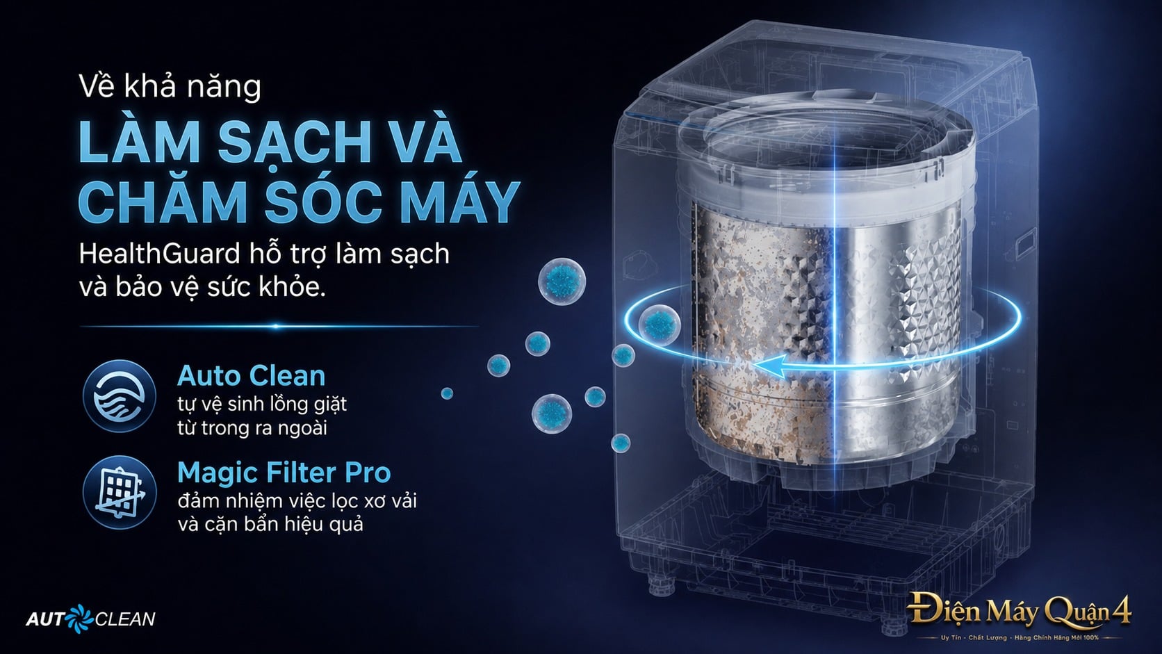 Ảnh minh họa Máy giặt cửa trên inverter Midea 13kg MA200W130 2
