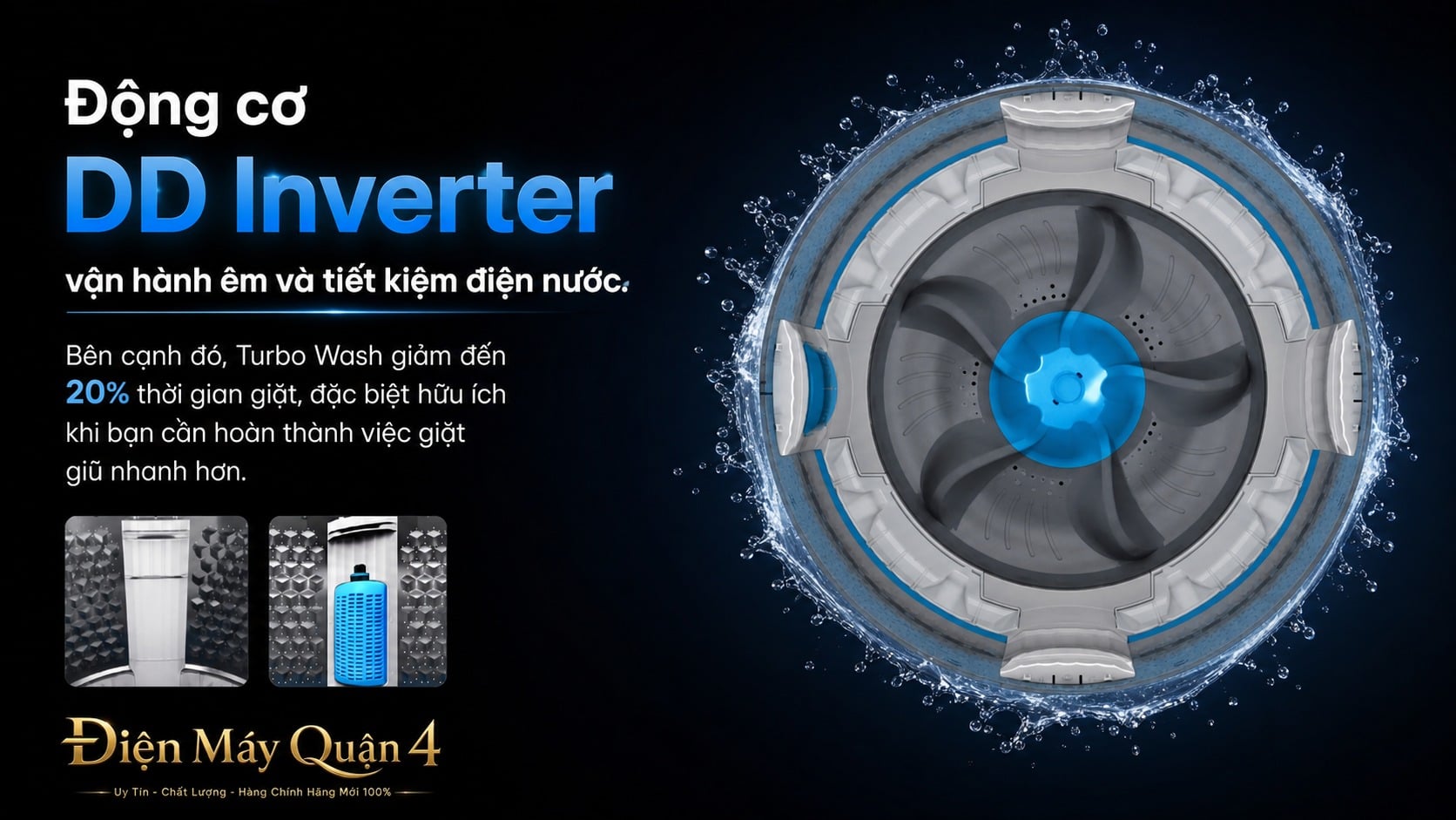 Ảnh minh họa Máy giặt cửa trên inverter Midea 13kg MA200W130 3