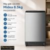 Máy giặt cửa trên Midea 8.5kg MA200W85