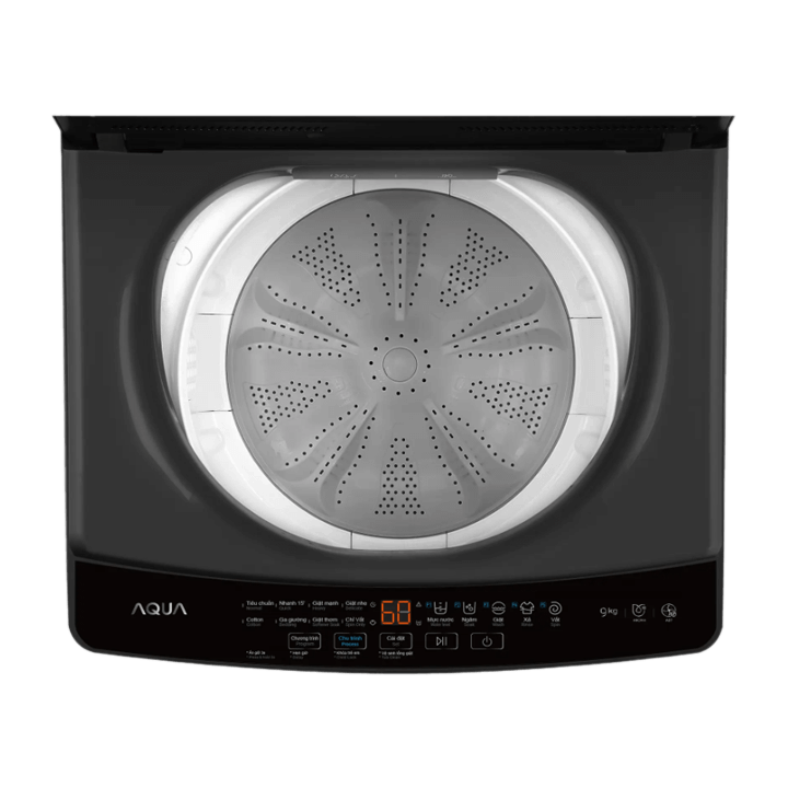 Ảnh minh họa Máy giặt lồng đứng AQUA 9.0kg AWM9-316K(B) màu xám đen 3