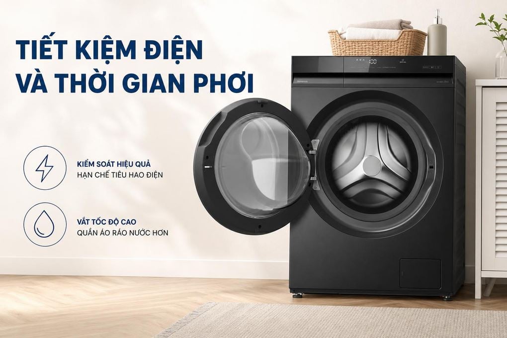Máy giặt Panasonic Inverter 11 Kg NA-22VDR1BVT