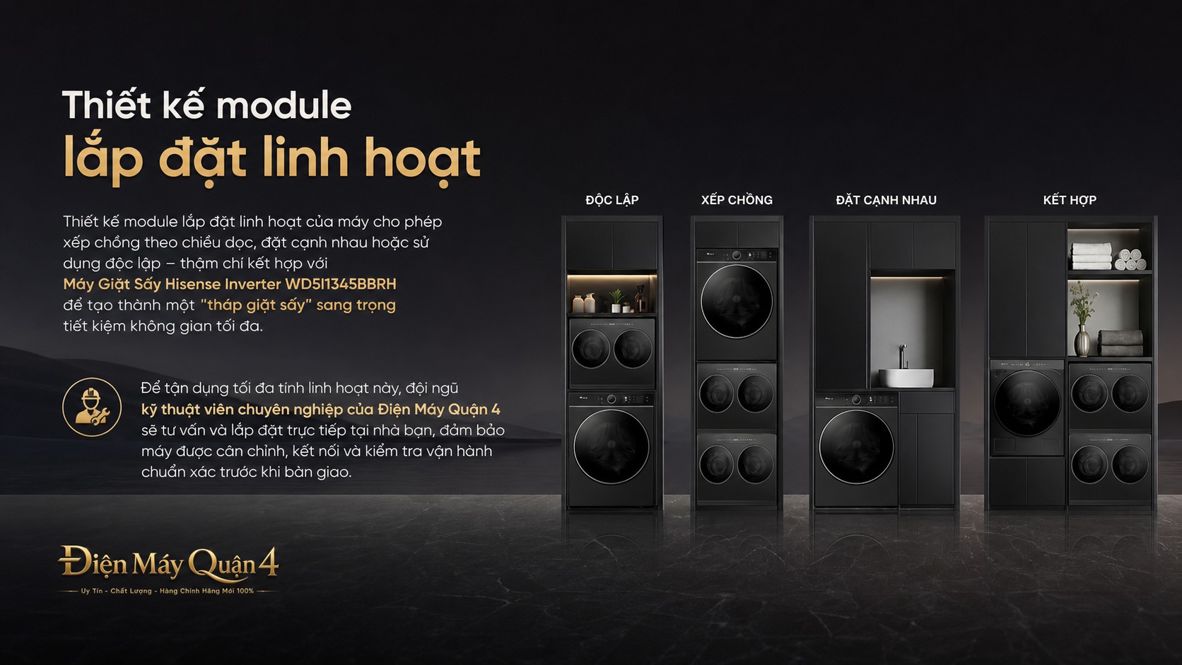 Ảnh minh họa Máy Giặt Sấy Mini Hisense Inverter WM020U305DBA 1