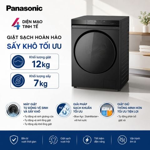 Máy giặt sấy Panasonic Inverter NA-S24DW1BVT
