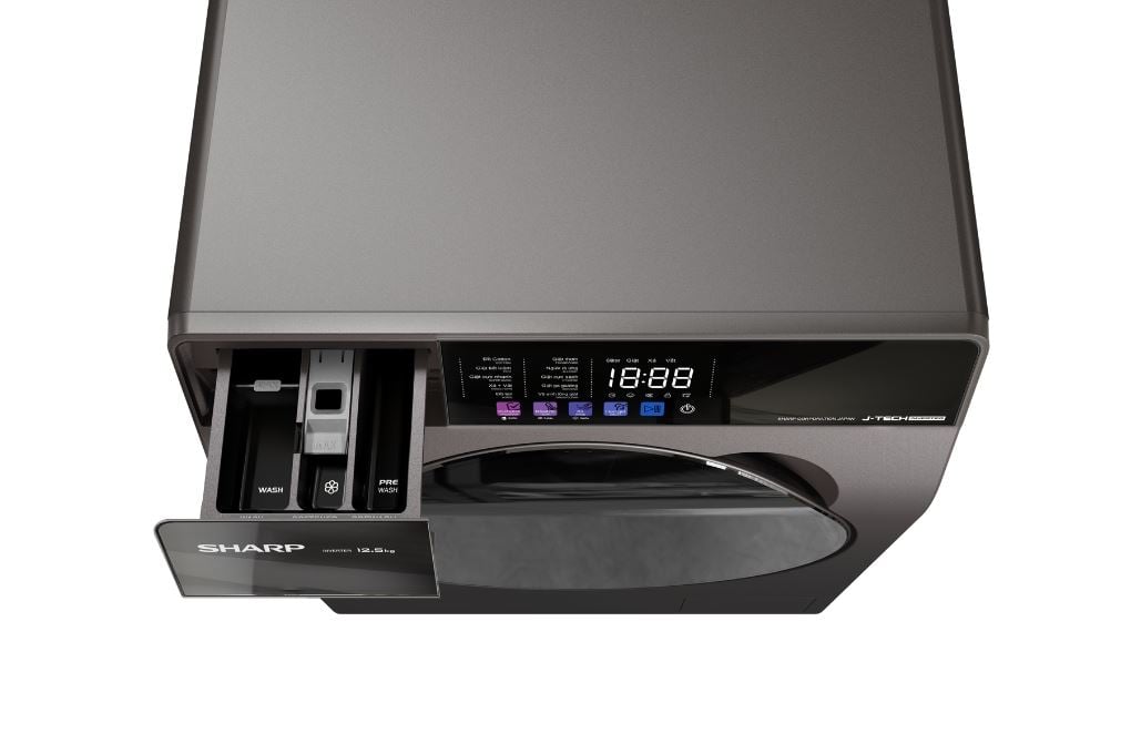 Ảnh minh họa Máy giặt Sharp Inverter 12.5 kg ES-FKC125ED-DG 3