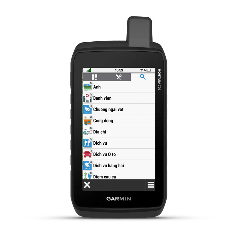 Ảnh minh họa Máy GPS cầm tay Garmin Montana 700 1