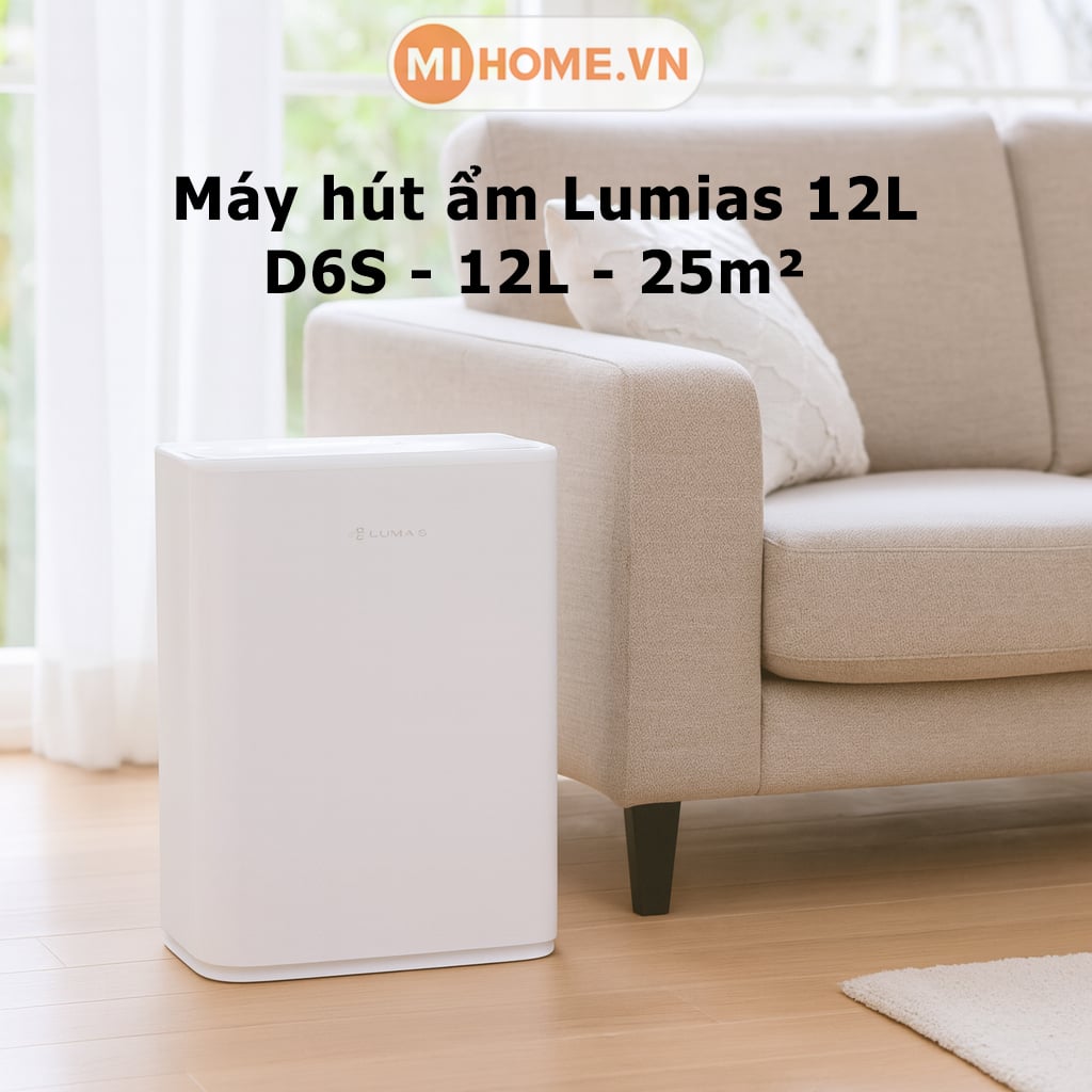 Ảnh minh họa Máy hút ẩm Lumias D6S/D6E 12L 1