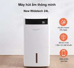  Máy hút ẩm New Widetech 24L WDH24WU1 công suất lớn 