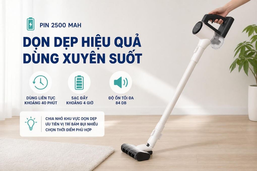 Ảnh minh họa Máy hút bụi cầm tay LG A9-ACE 1