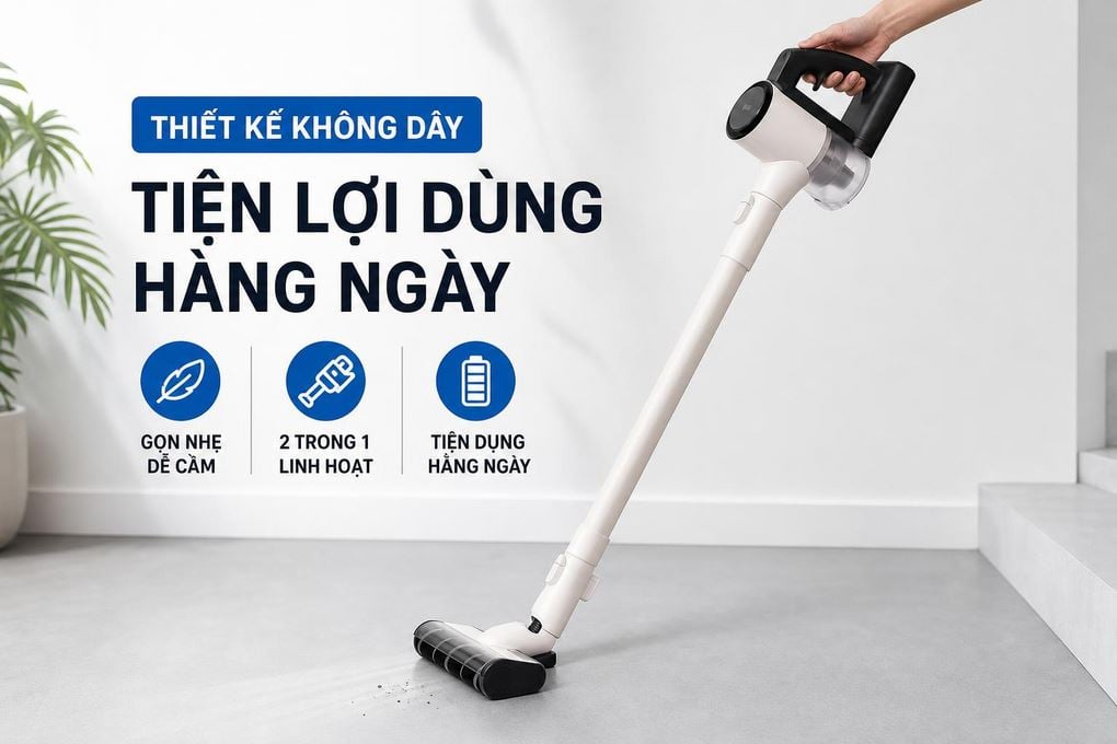 Ảnh minh họa Máy hút bụi cầm tay LG A9-ACE 2
