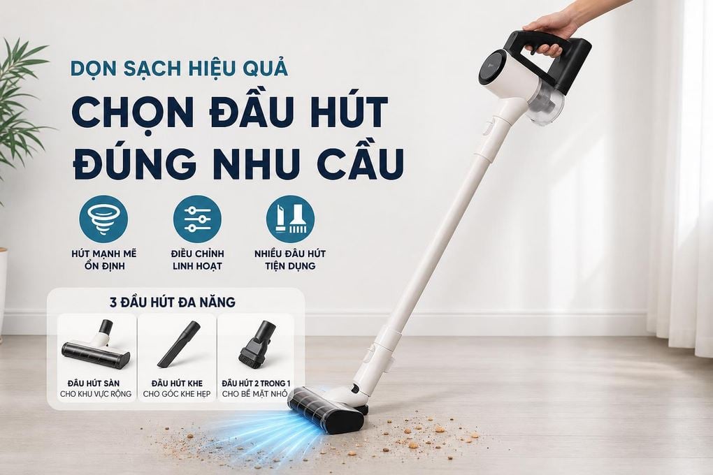 Ảnh minh họa Máy hút bụi cầm tay LG A9-ACE 3