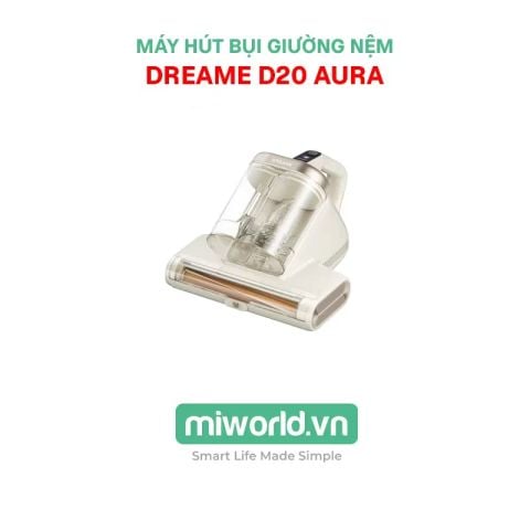 Máy hút bụi giường nệm Dreame D20 Aura diệt khuẩn LED UV
