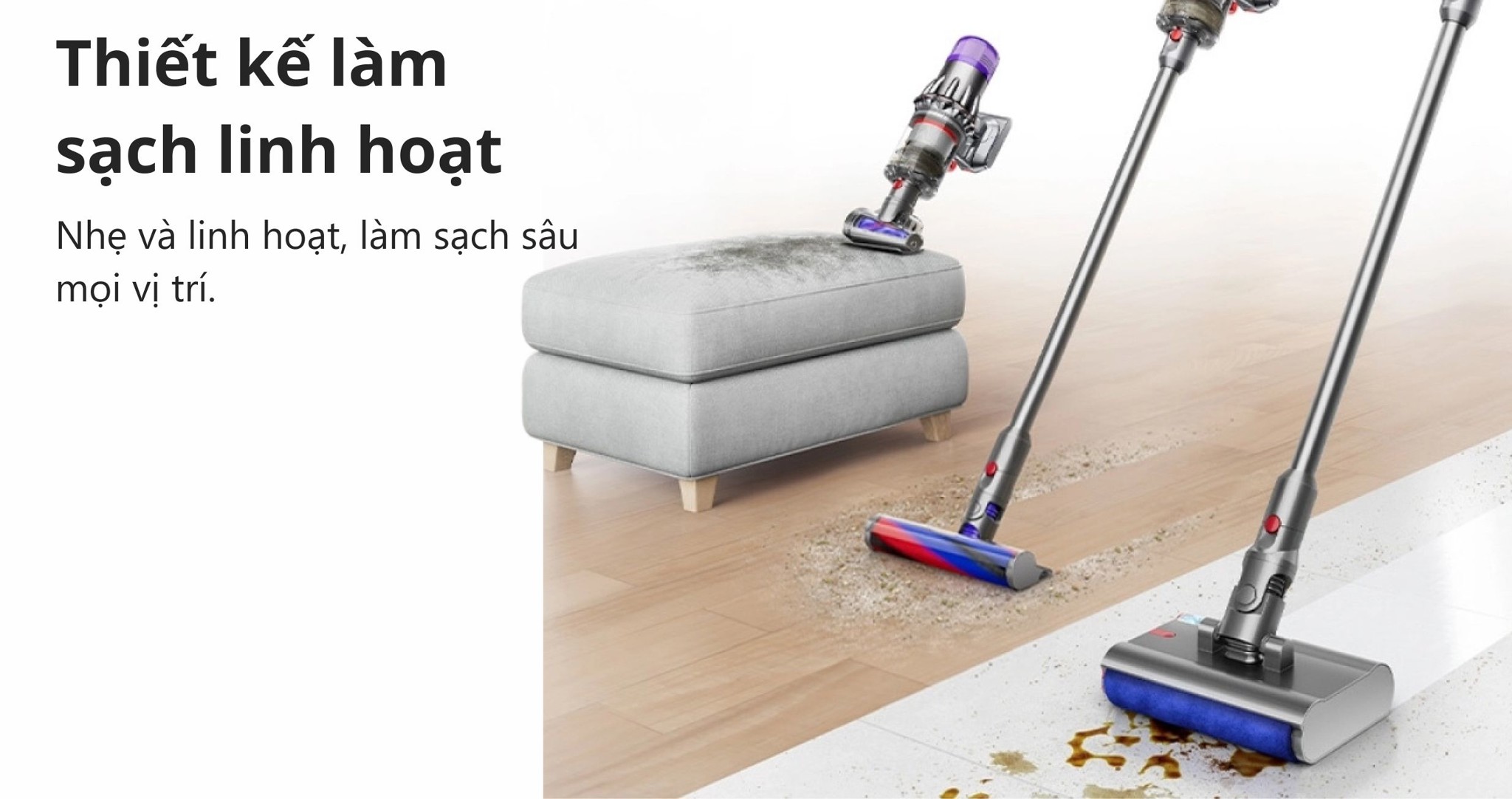 Ảnh minh họa Máy hút bụi không dây Dyson Digital Slim Submarine (V52) 2