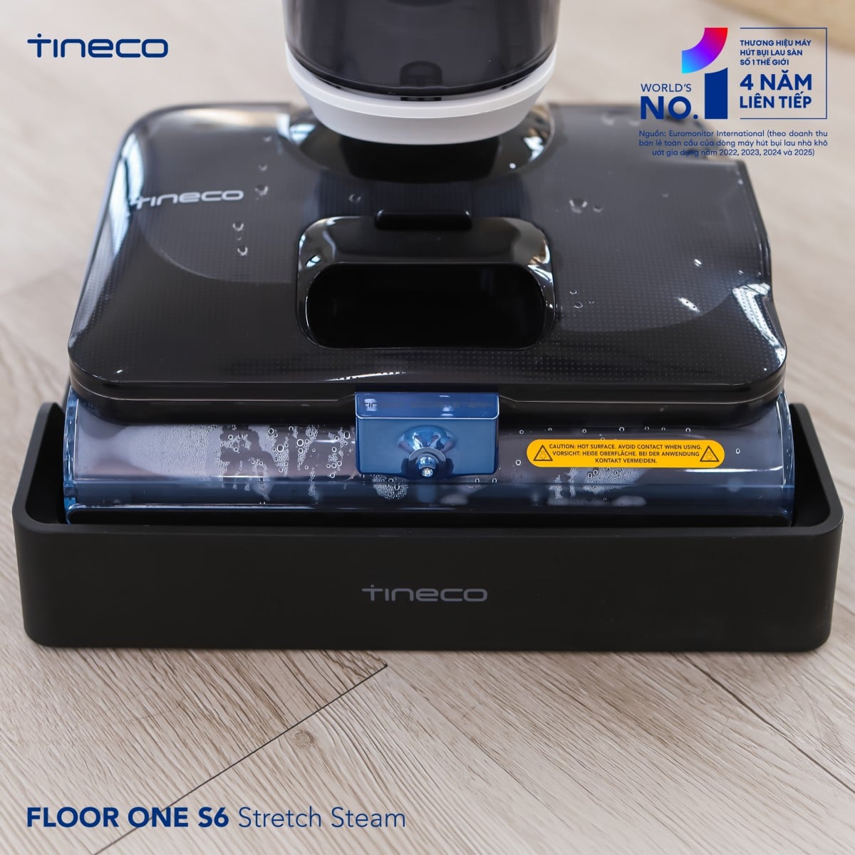 Ảnh minh họa Máy hút bụi lau nhà Tineco S6 Stretch Steam | Lực hút 18.000 Pa 1