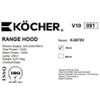 Máy hút mùi âm tủ Kocher K-6070V