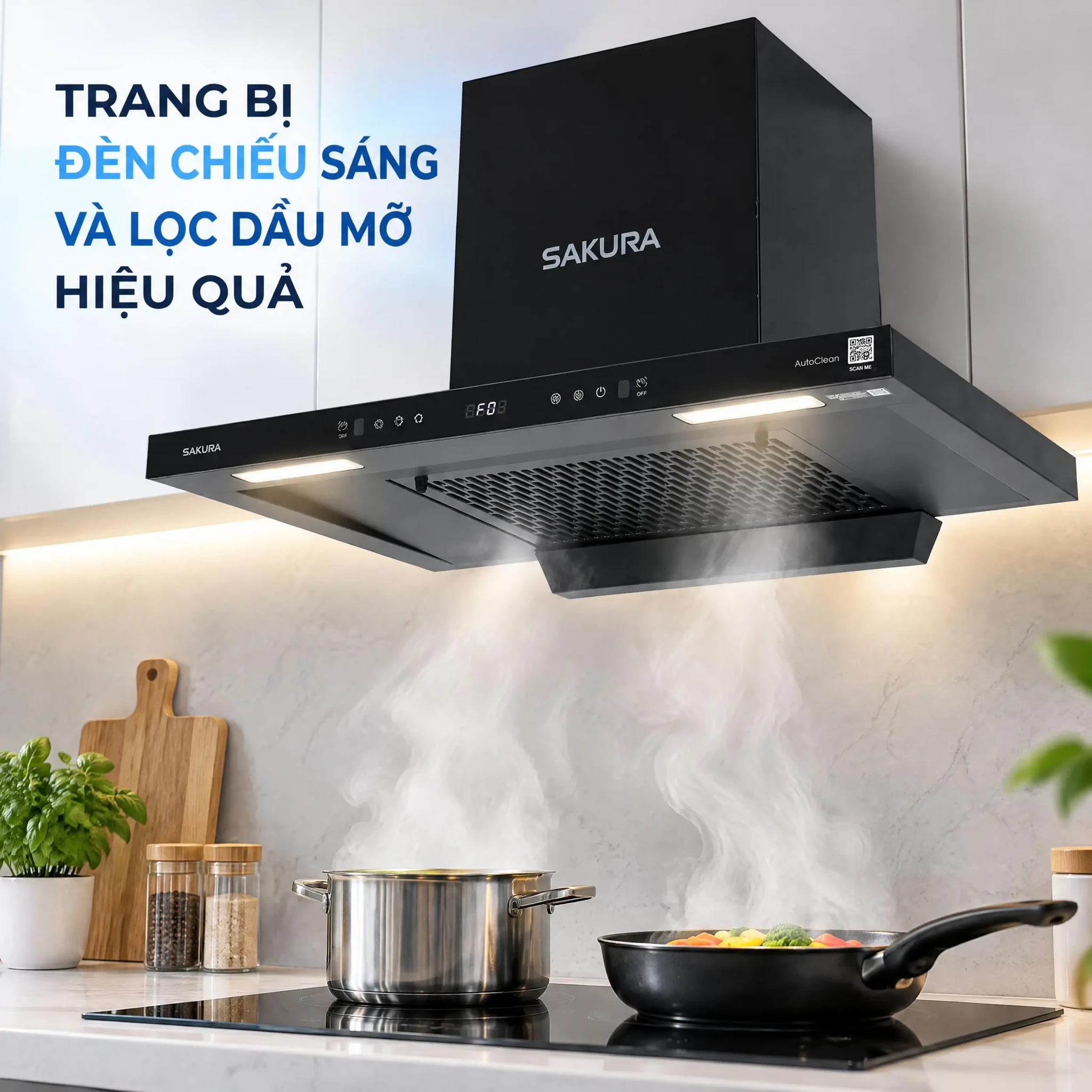 Ảnh minh họa Máy hút mùi âm tủ Sakura R-D65B 3