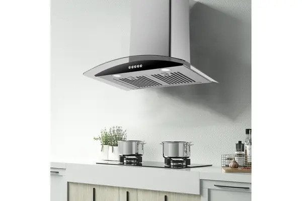 Ảnh minh họa Máy hút mùi Nagakawa NRH9591 Kính cong 2