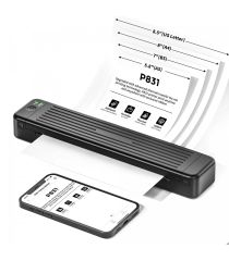  Máy in di động P831 (A4, giấy thường, in ribbon, Bluetooth/USB-C) 