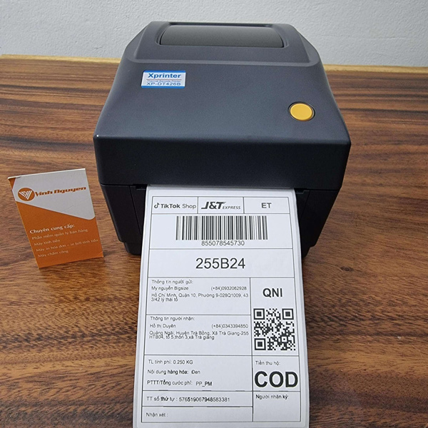 Ảnh minh họa Máy in đơn hàng Xprinter XP-A6 [USB Khổ in A6 Cao cấp] 3