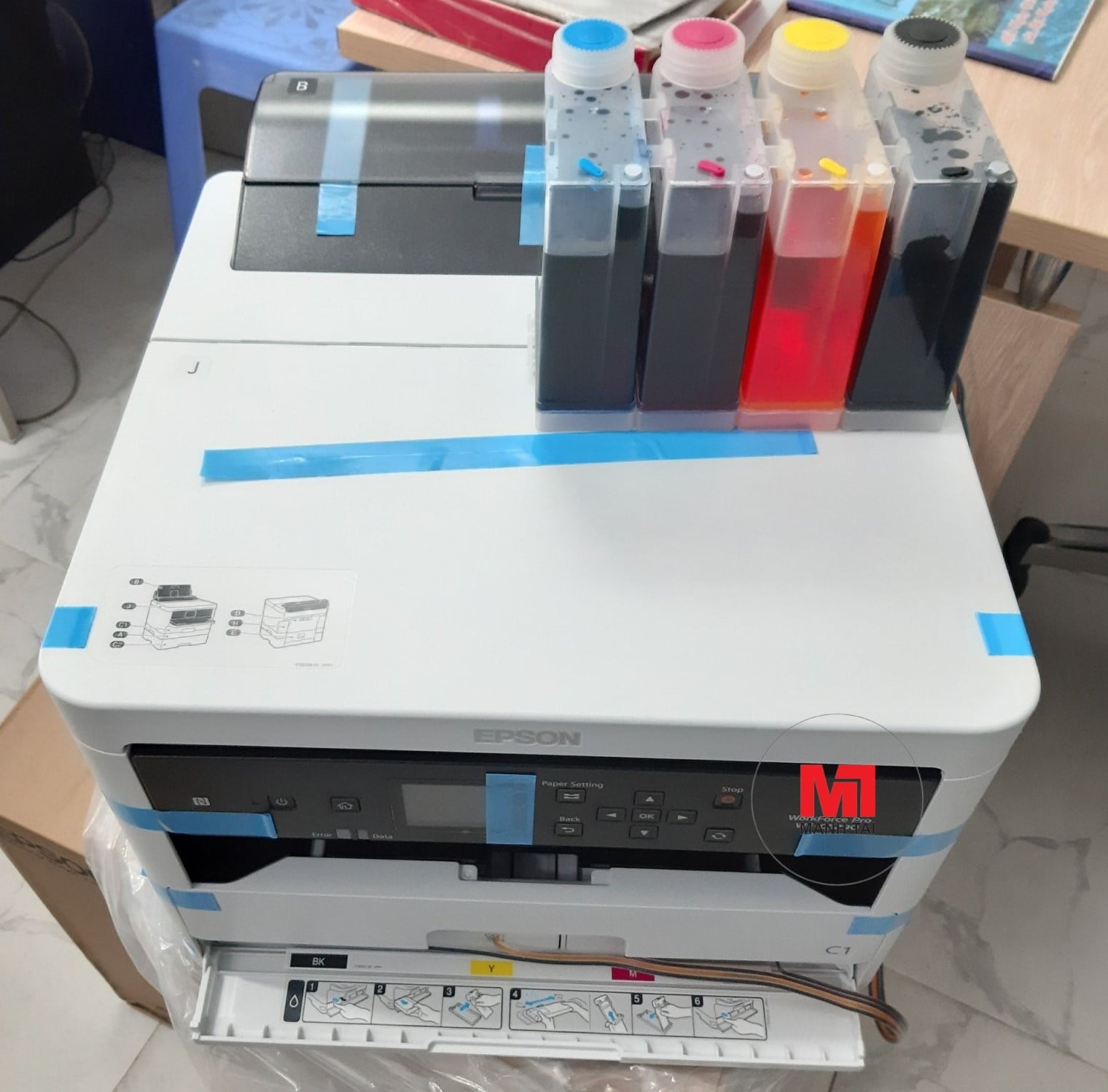 Ảnh minh họa Máy In Epson WorkForce Pro WF – C5290 3