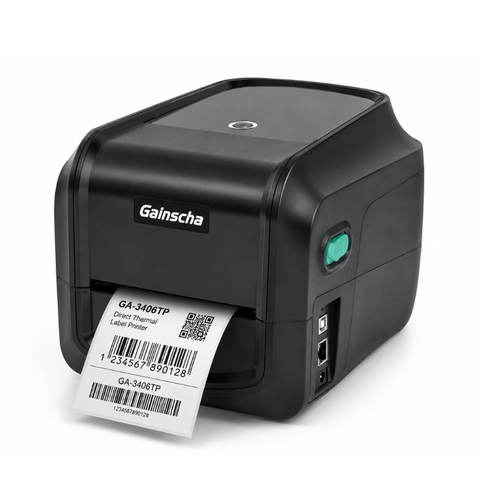 Máy in mã vạch Gainscha GA-3406T 300DPI
