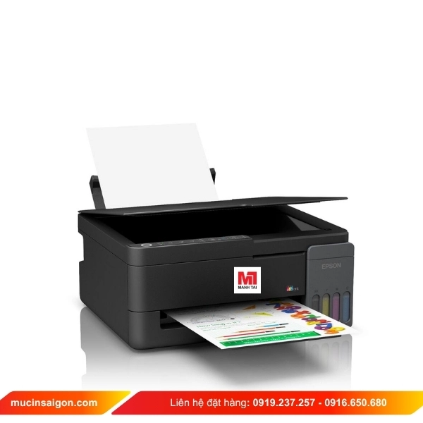 Ảnh minh họa Máy In Phun Màu Epson Ecotank L3350 (A4, In, Scan, Copy, Wifi) 1