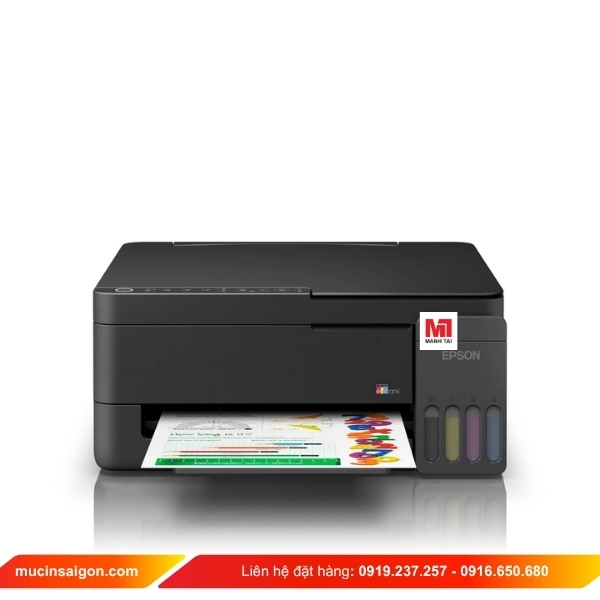 Ảnh minh họa Máy In Phun Màu Epson Ecotank L3350 (A4, In, Scan, Copy, Wifi) 2