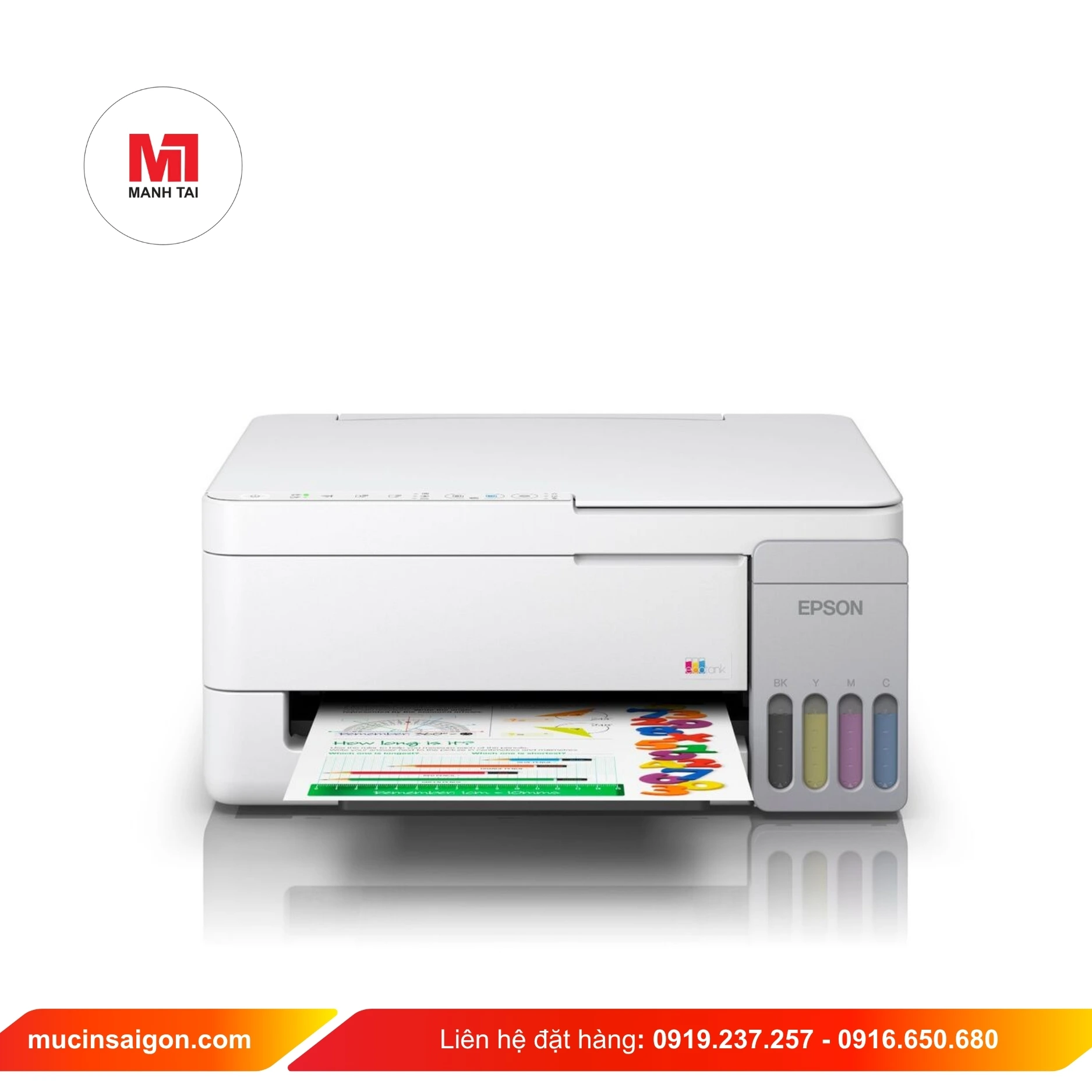 Ảnh minh họa Máy In Phun Màu Epson Ecotank L3356 (A4, Wi-Fi, In, Scan, Copy) 2