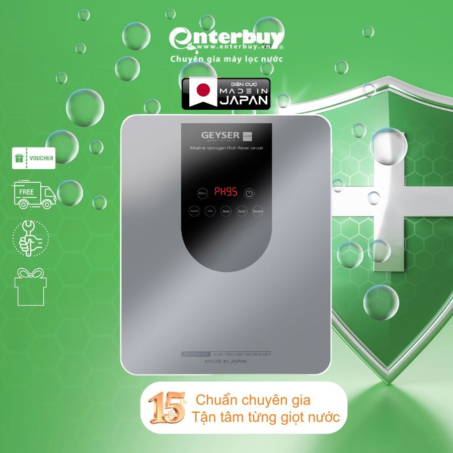Máy ion kiềm Ecotar 9 Pro