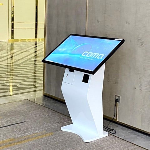 Ảnh minh họa Máy KIOSK tra cứu thông tin COMQ Q-Kiosk 4385 TMT - 43'' ( Chân quỳ ) 2