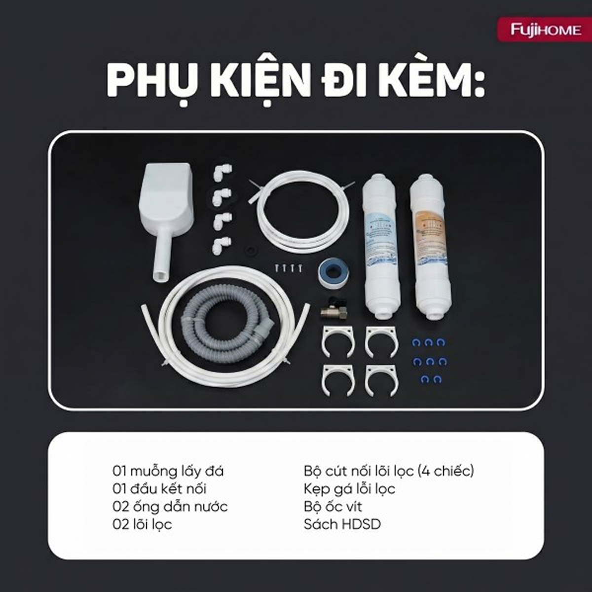 Ảnh minh họa Máy làm đá thương mại Fujihome IM30 1