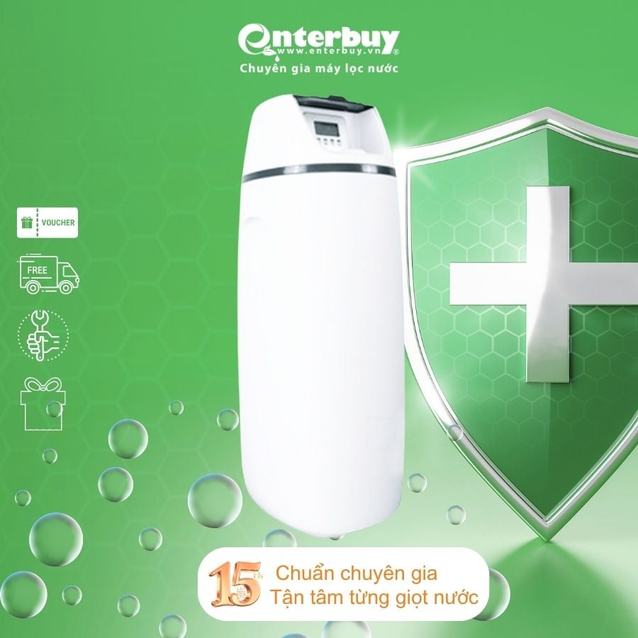 Máy làm mềm nước EWS Softener – Giải pháp toàn diện cho cả gia đình