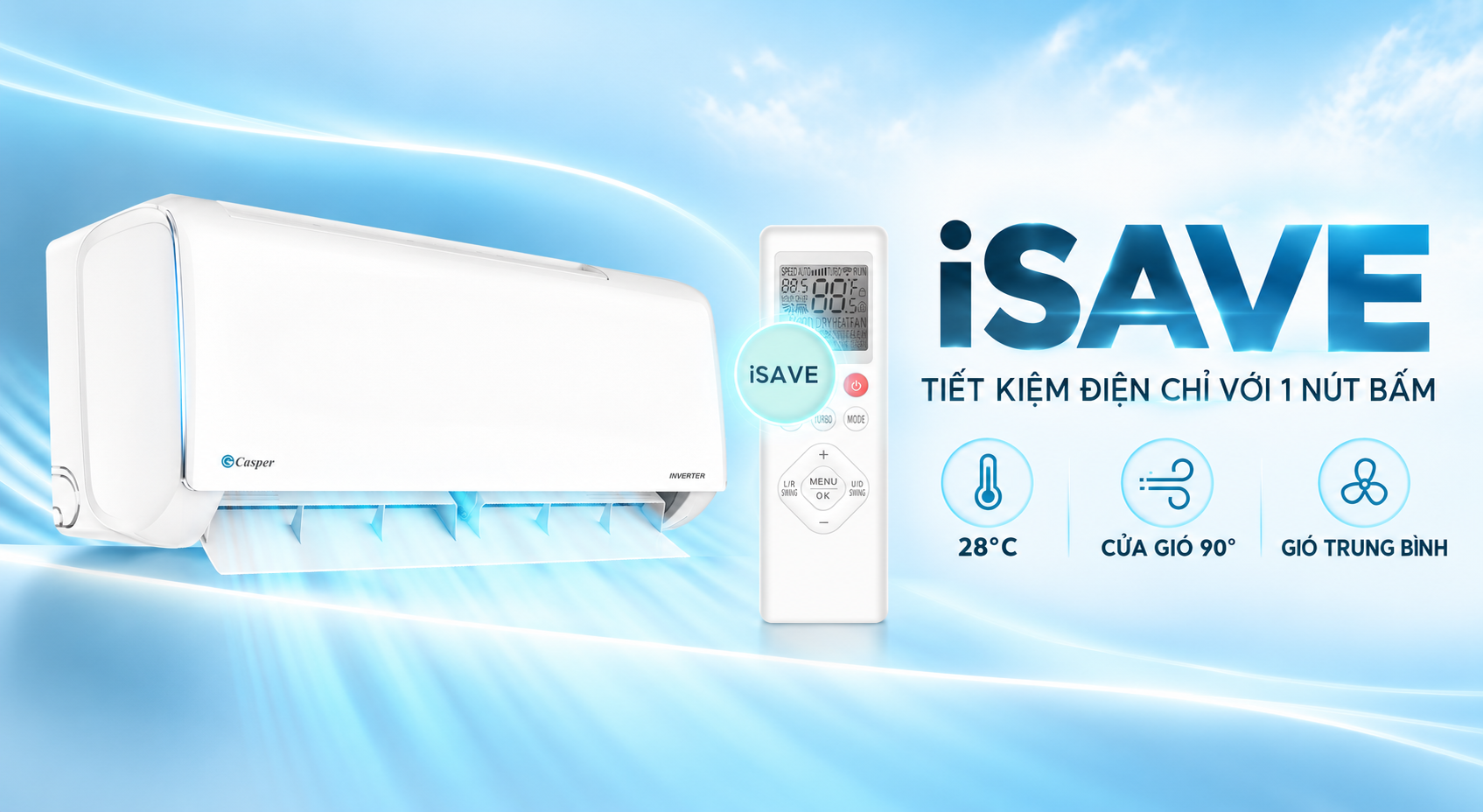 Ảnh minh họa Máy lạnh Casper 2.0HP 2025 (JC-18IU36) 2