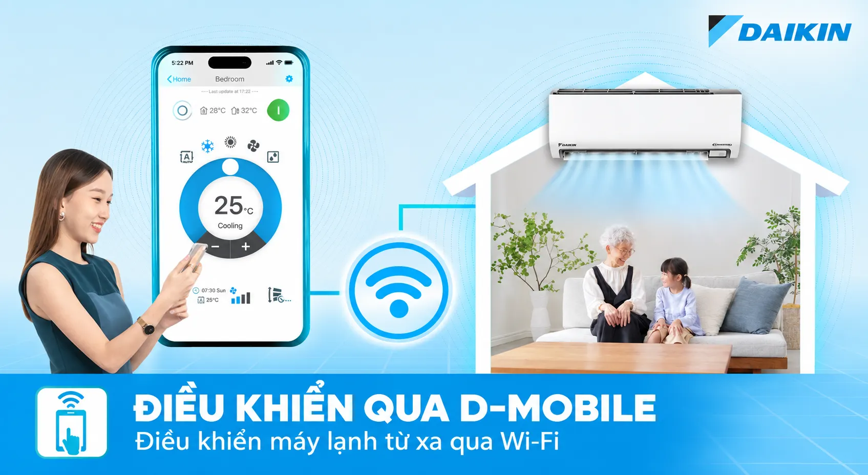 Ảnh minh họa Máy lạnh Daikin 1.0HP 2025 (FTKF25ZVMV/RKF25ZVMV) 2