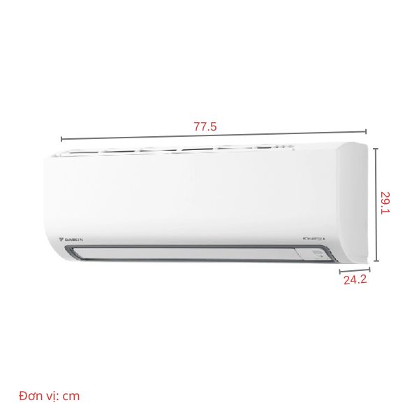 Ảnh minh họa Máy lạnh Daikin Inverter 1.5 HP FTKB35ZVMV 1