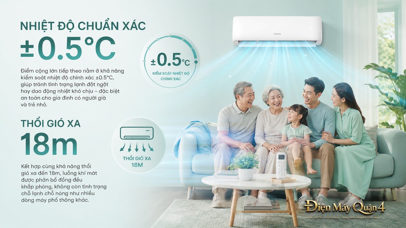 Ảnh minh họa Máy lạnh Hisense 1HP AS-10CR4RLUHA00 3