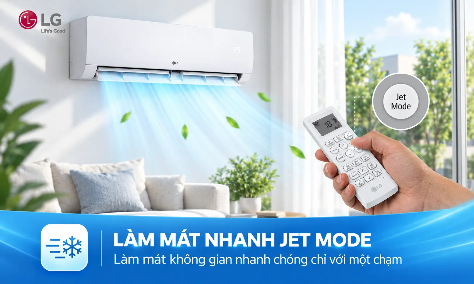 Ảnh minh họa Máy lạnh LG 1.0HP 2026 (IFC09M1) 2