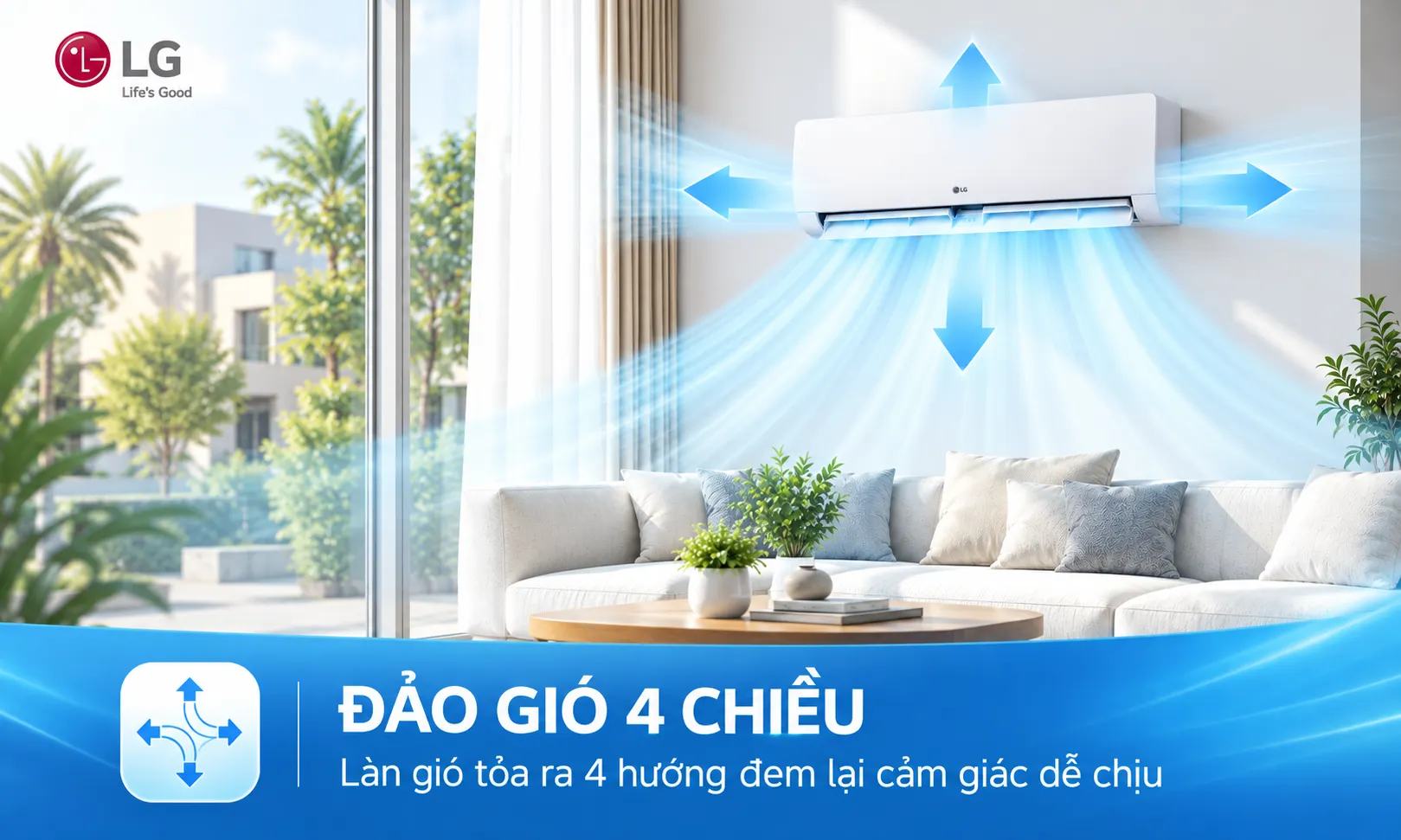 Ảnh minh họa Máy lạnh LG 1.0HP 2026 (IFC09M1) 3