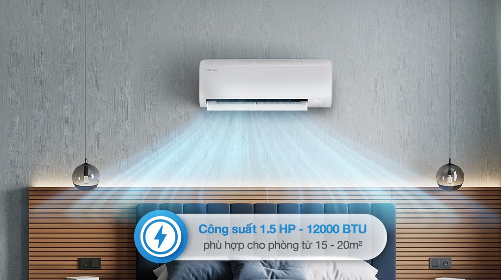 Ảnh minh họa Máy lạnh Samsung Inverter 1.5 HP AR50H13D1BHNSV 1