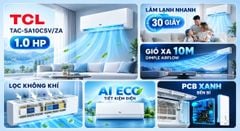  Máy lạnh TCL 1.0HP 2026 (TAC-SA10CSV/ZA) 